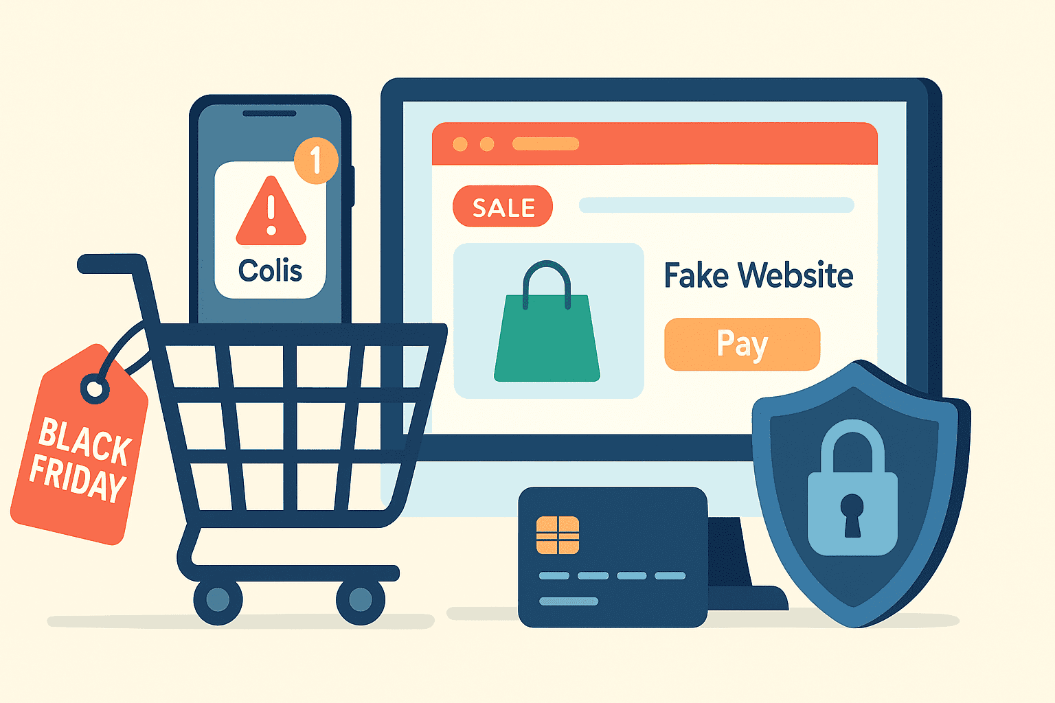 Black Friday 2025 : guide complet anti-arnaques pour acheter en ligne en toute confiance