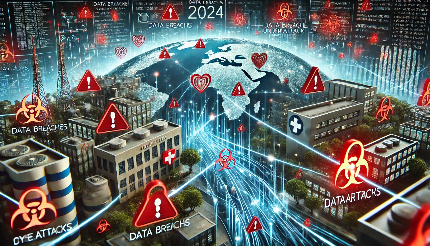 Top 10 des cyberattaques majeures de 2024 : fuites de données, sabotage et menaces mondiales