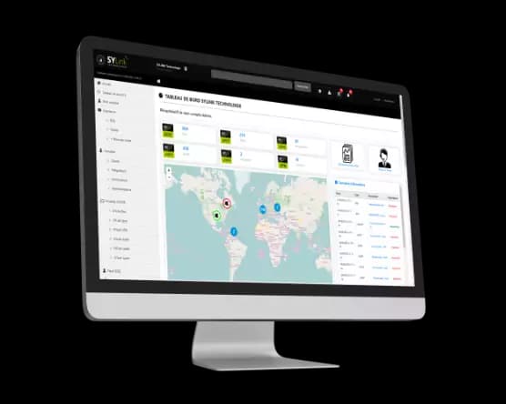 Tableau de bord SYLink AI — supervision multi-tenants en temps réel